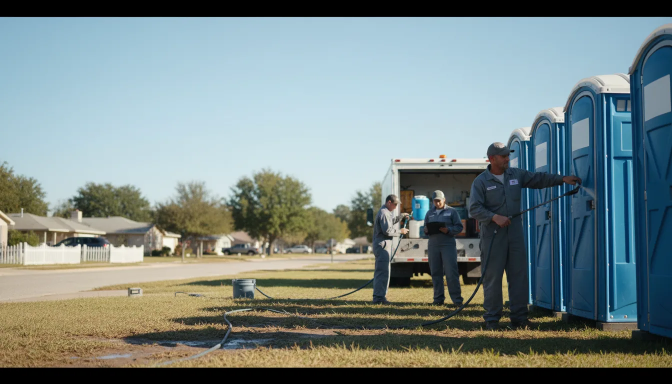 Long-Term Portable Toilet Rental in Estherville, IA near me